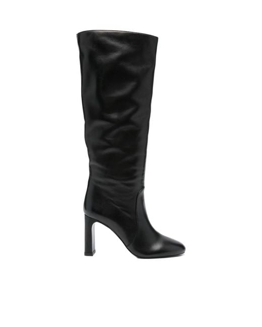 Stuart Weitzman Black High Heel Boots
