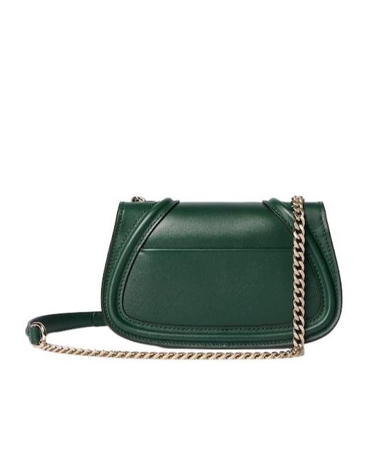 Gucci Green Blondie Small Shoulder Bag