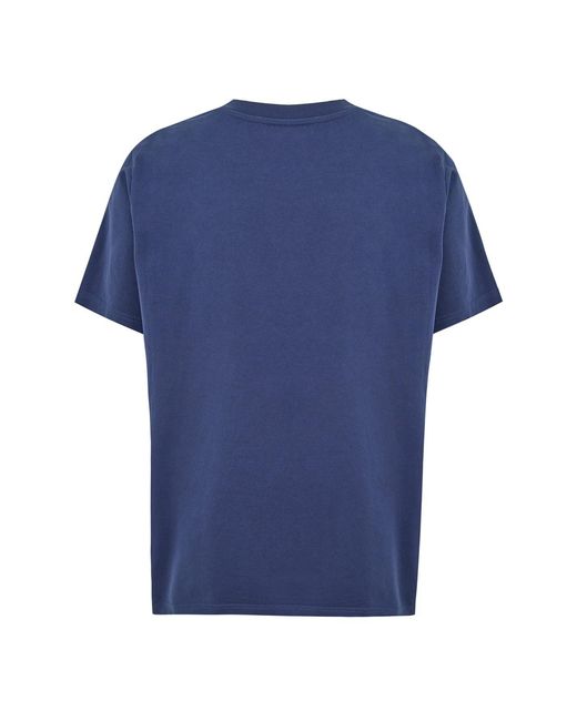 Casablanca Blue Printed T-Shirt for men