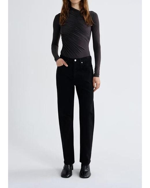 Agolde Black Lupin Bodysuit