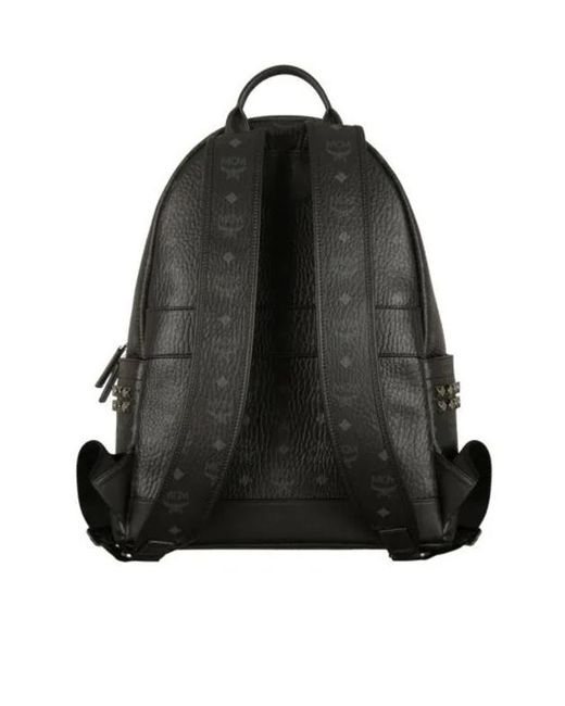 MCM Black Stark Backpack for men