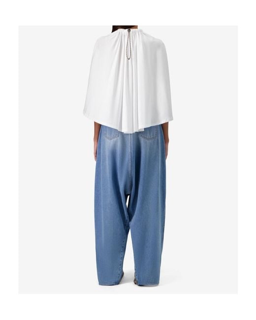 Coperni White Circle Top
