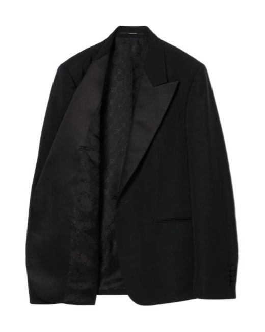 Gucci Black Two Piece Tailored Suit for men