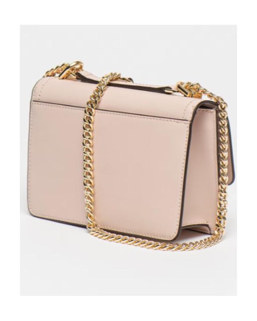 Michael Kors Pink Michael Heather Extra Small Crossbody Bag