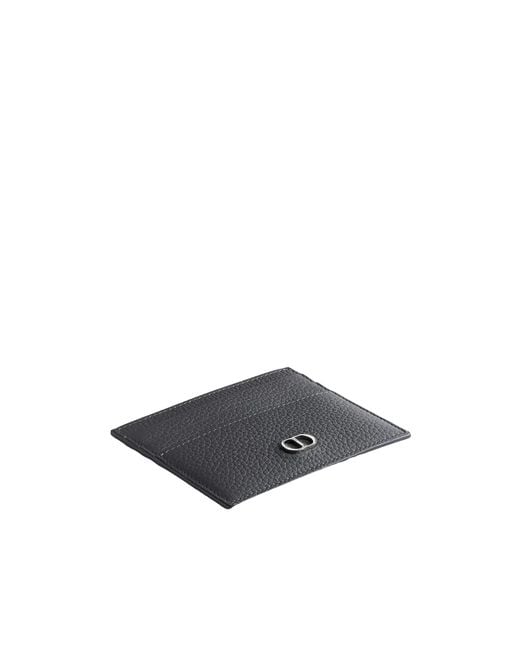 Dior Gray Cdicon Card Holder for men
