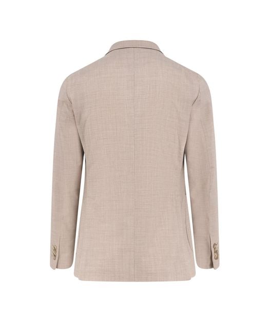 Tagliatore Natural Single-Breasted Suit for men