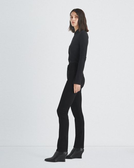 Rag & Bone Black Belt-Loop Jeans