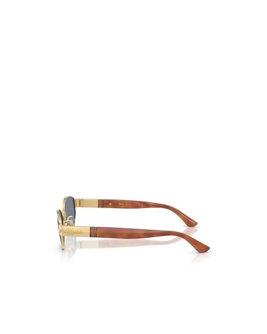 Persol White Oval Sunglasses for men