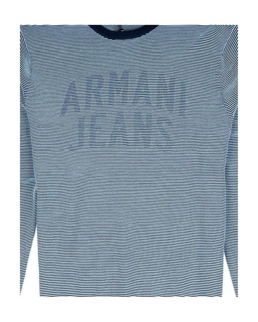 Armani Jeans Blue Logo Sweater for men