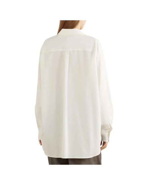 Ssstein White Skipper Cotton Shirt