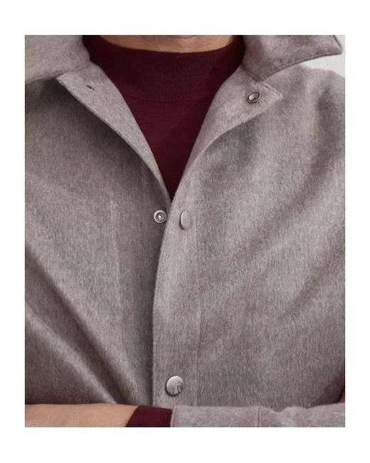 Brunello Cucinelli Brown Cashmere Jacket for men