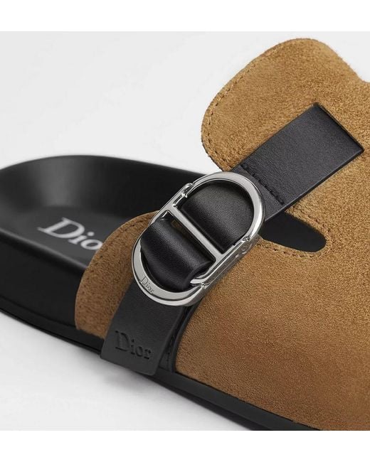 Dior Brown Aqua Mule for men