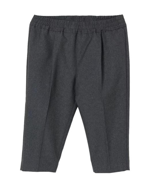 Gucci Gray Elastic-Waist Trousers