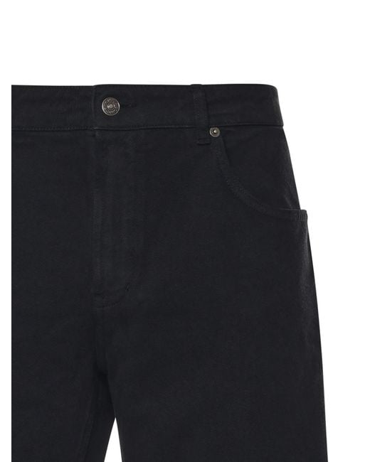 Dondup Blue Regular Fit Bermuda Shorts for men