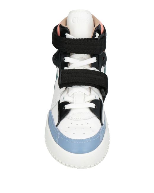 Chloé White High Top Sneakers