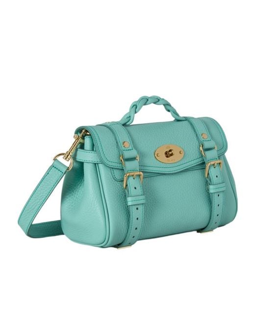 Mulberry Green Alexa Mini Shoulder Bag
