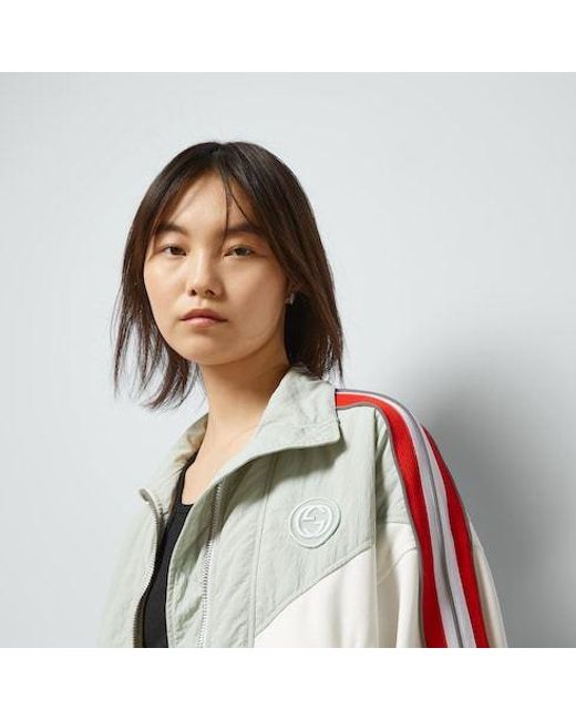 Gucci Multicolor Gg Zipped Track Jacket