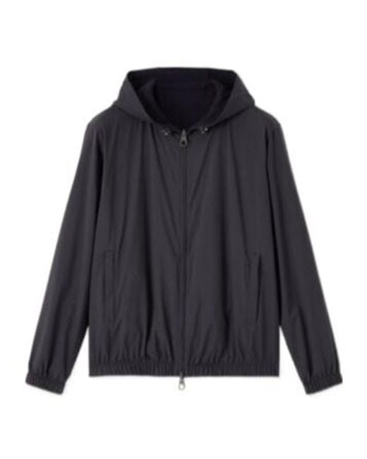 Loro Piana Blue Long-Sleeve Zip-Up Jacket for men
