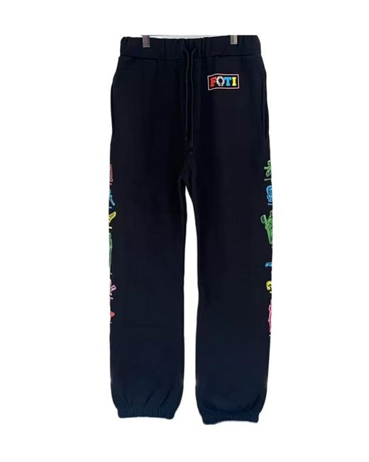 Chrome Hearts Blue Foti Track Pants for men