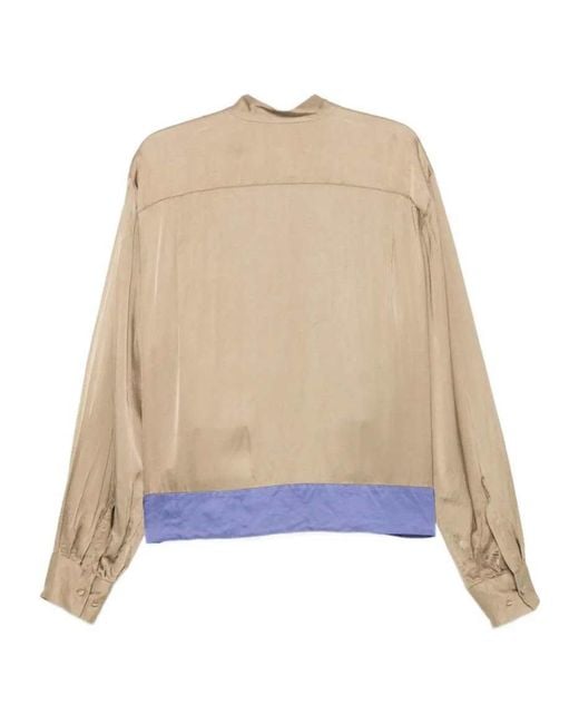 Dries Van Noten White Striped Shirt for men
