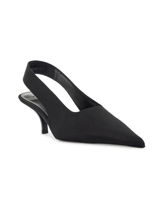 Totême Black Totême Classic Satin Slingbacks