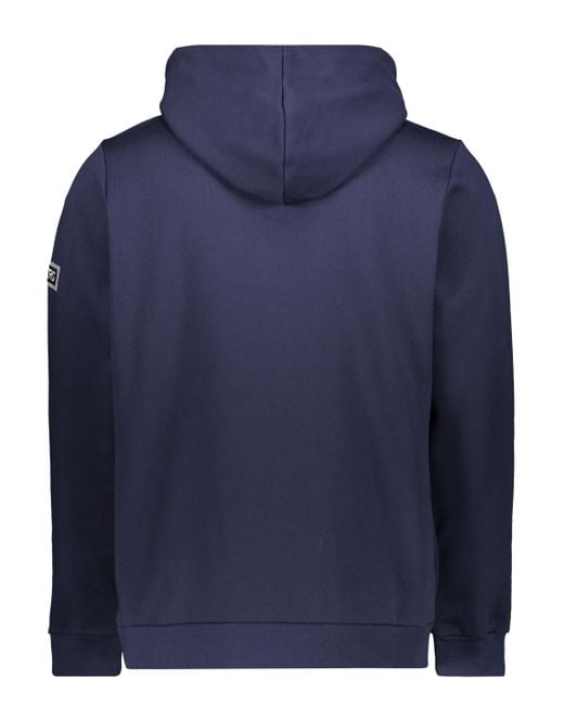 Iceberg Blue Graphic Print Hoodie for men