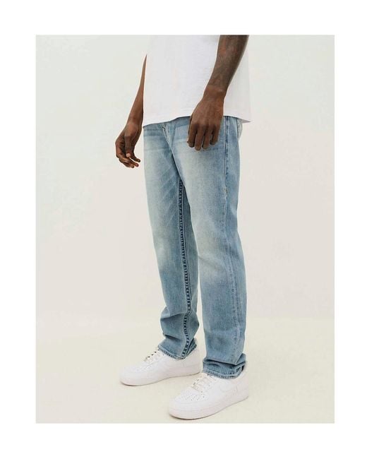 True Religion Blue Belt-Loop Jeans for men