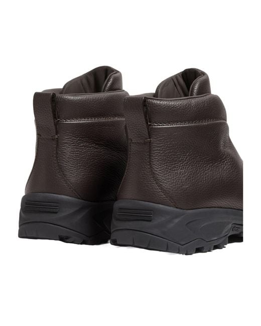 Zegna Brown Triple Stitch Vetta Boots for men