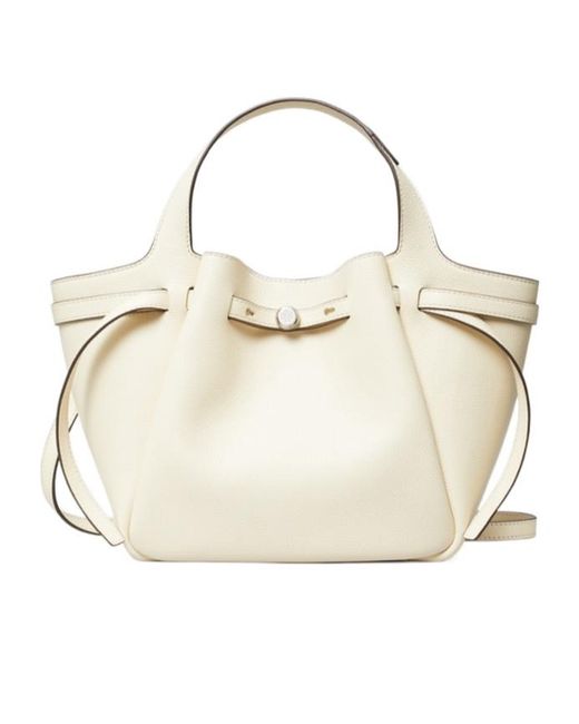 Tory Burch Natural Romy Small Handbag
