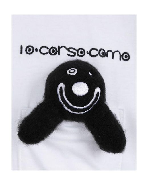 Doublet White X 10 Corso Como Logo T-Shirt for men