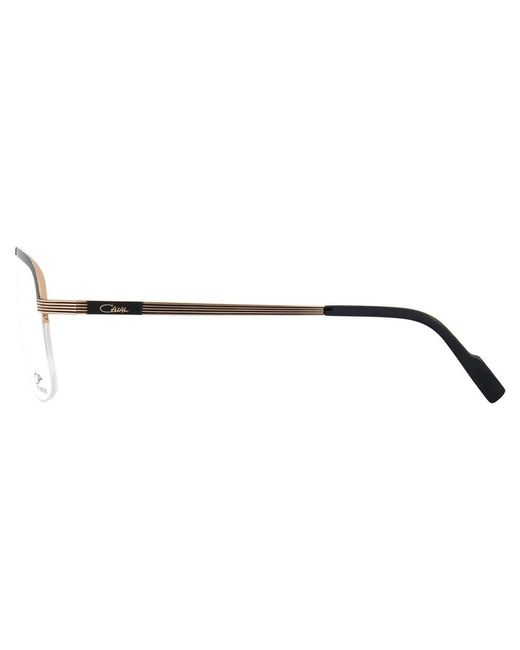 Cazal Metallic Pilot-Frame Eyeglasses for men