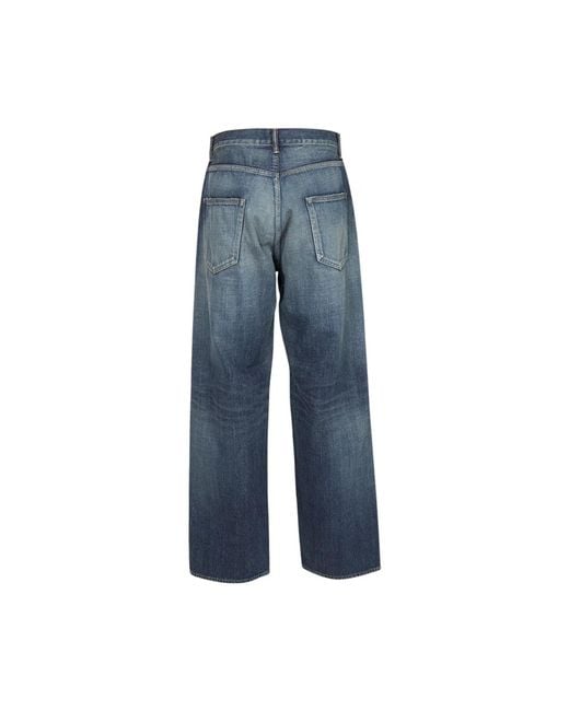 Nanamica Blue Salvage Straight-Leg Jeans for men