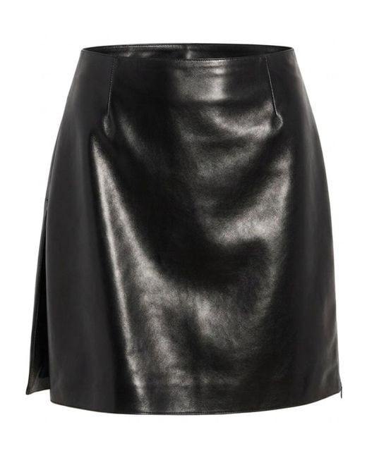 Gucci Black Soft Nappa Mini Skirt