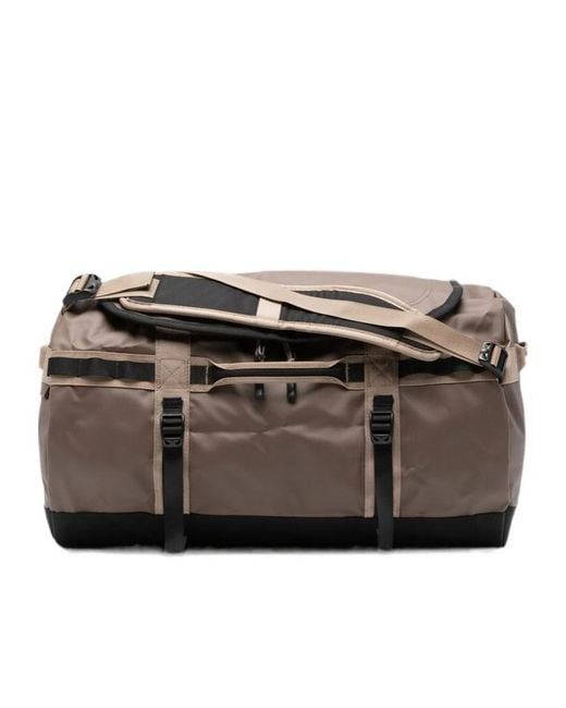 The North Face Black Base Camp Logo-Print Duffle Bag for men
