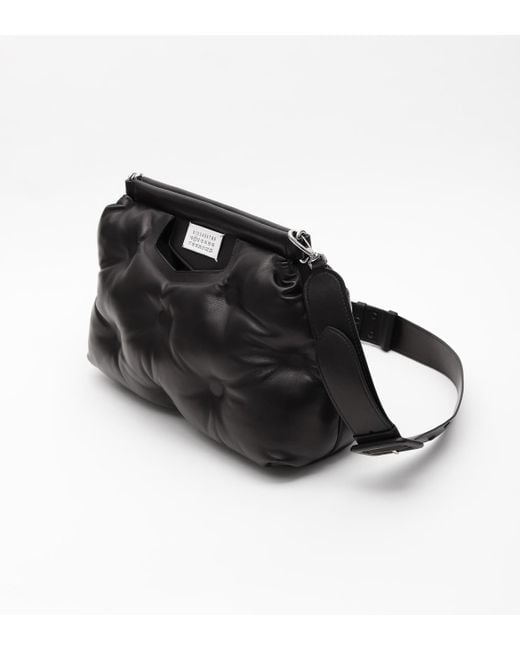 Maison Margiela Black Glam Slam Classique Medium Shoulder Bag