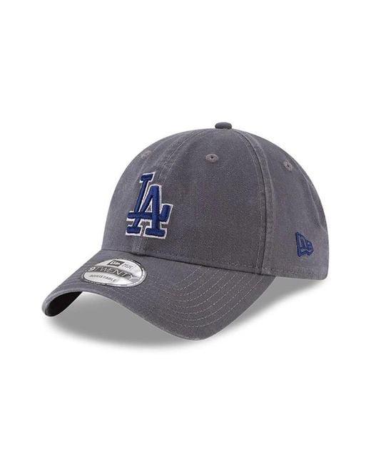 KTZ Gray La Dodgers Mlb Core Classic 9Twenty Adjustable Cap for men