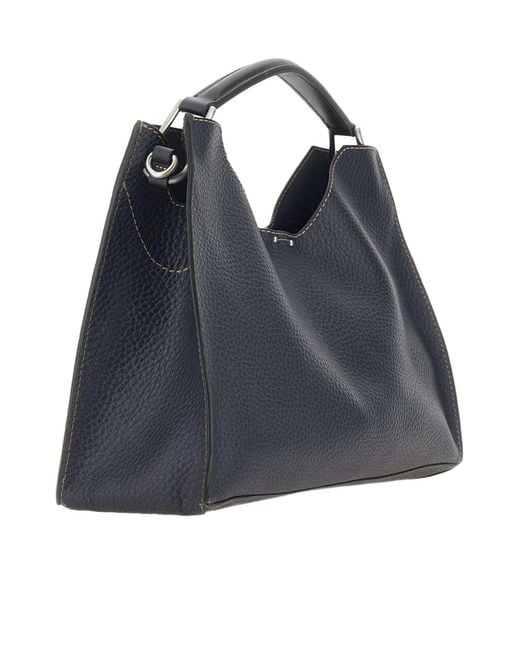 Gianni Chiarini Blue Aurora Top Handle Shoulder Bag