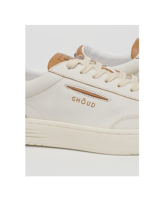 GHOUD VENICE White Round Toe Low-Top Casual Shoes for men