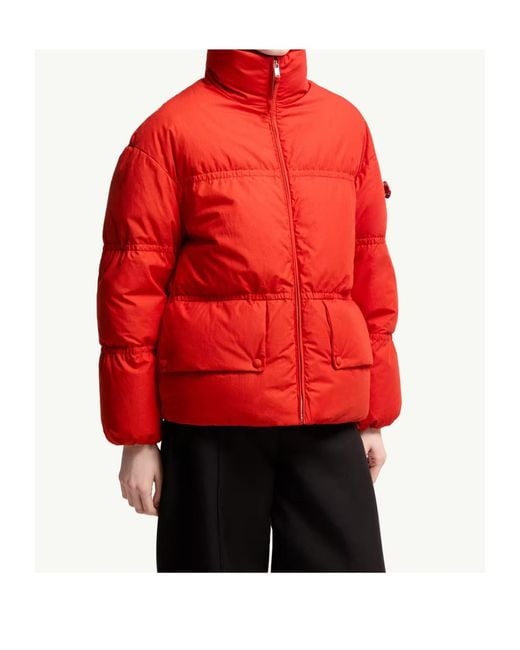 Moncler Red X Jil Sander Mimimycin Short Down Jacket