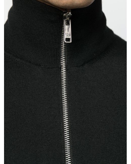 Prada Black Reversible Zip-Up Bomber Jacket for men