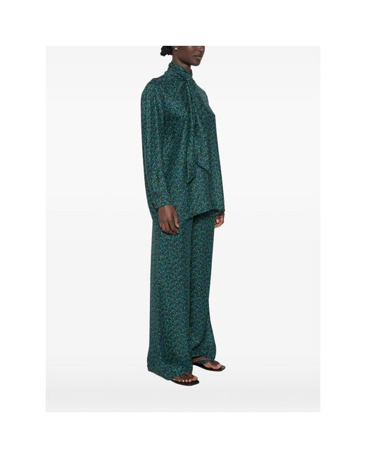 Gianluca Capannolo Green Long-Sleeved Shirt