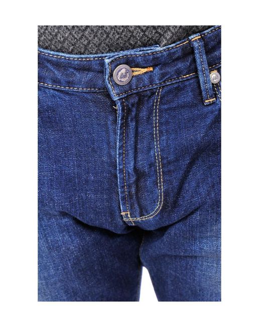 Armani Jeans Blue Logo Jeans for men
