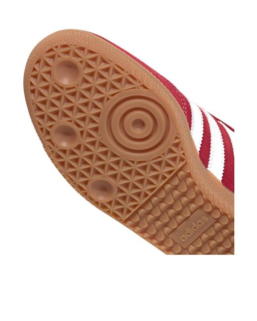Adidas Originals Red Samba Og Shoes for men