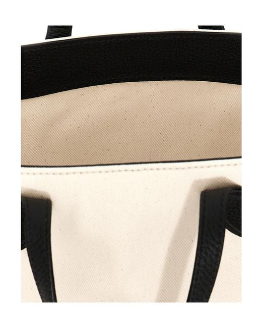 Bally White Top Handle Shoulder Bag