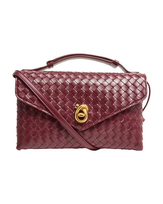 Bottega Veneta Red Knot Lock