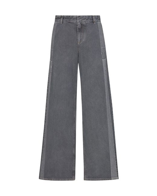 Dior Gray Alps Flared Jeans