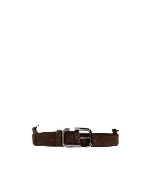 The Attico White Buckle Belt