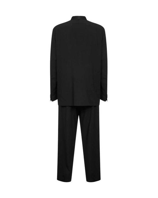 Giorgio Armani Black Two Piece Tailored Suit for men