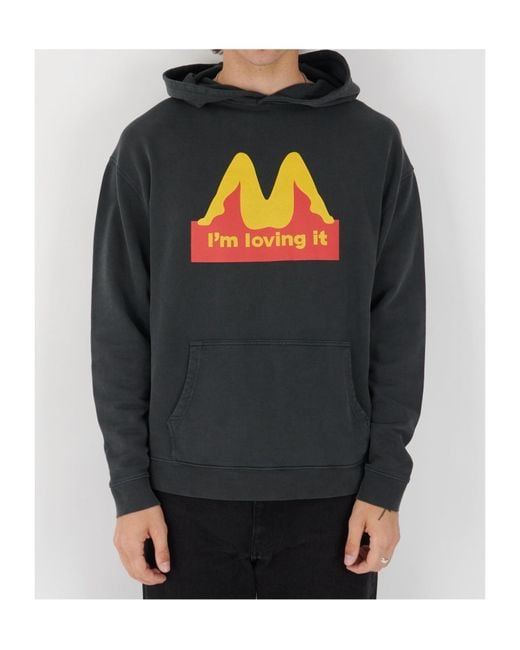 Carne Bollente Black Drive Through Desires Hoodie for men