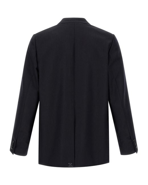 Dries Van Noten Blue 'Buforden' Blazer